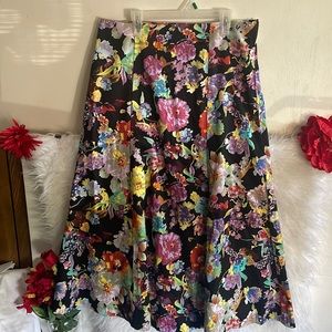 Floral swing Skirt